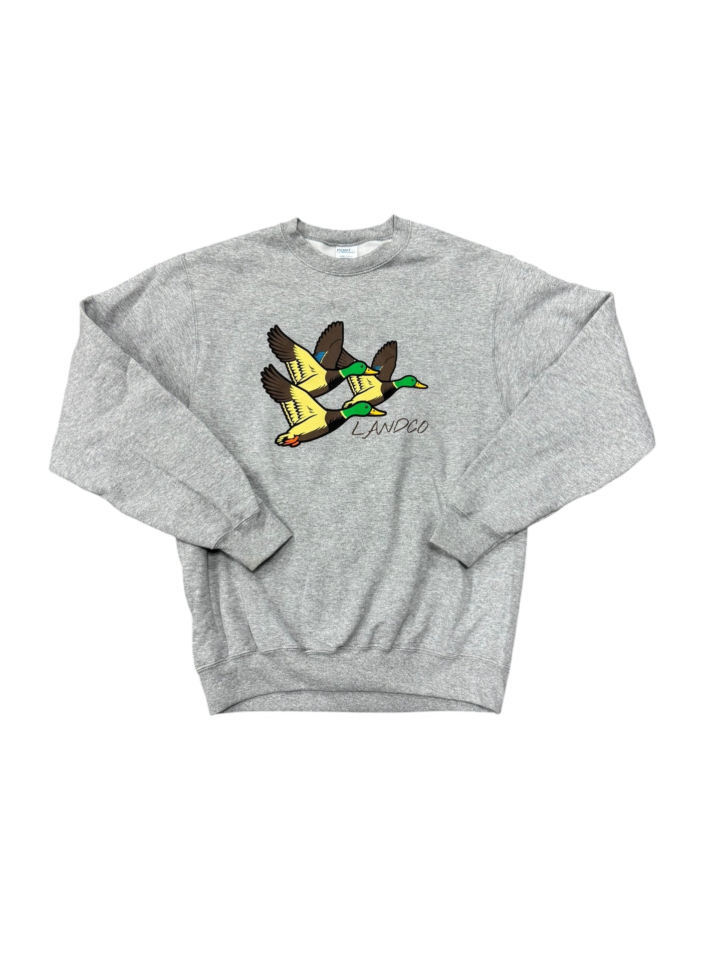 Heather Triple Flight Crewneck