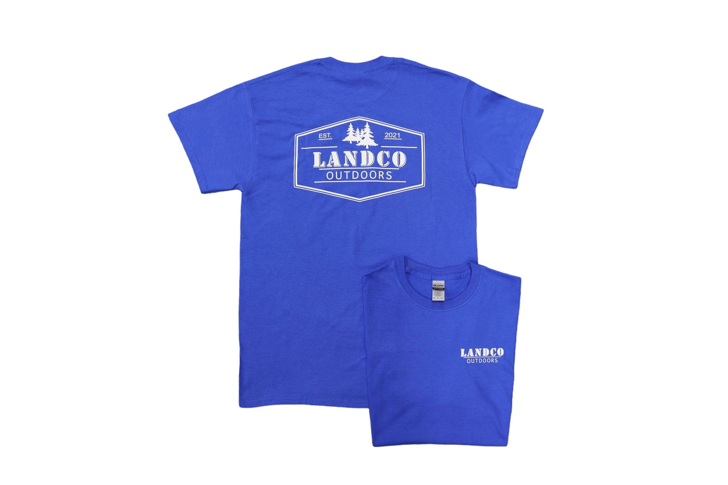 Blue Logo Tee
