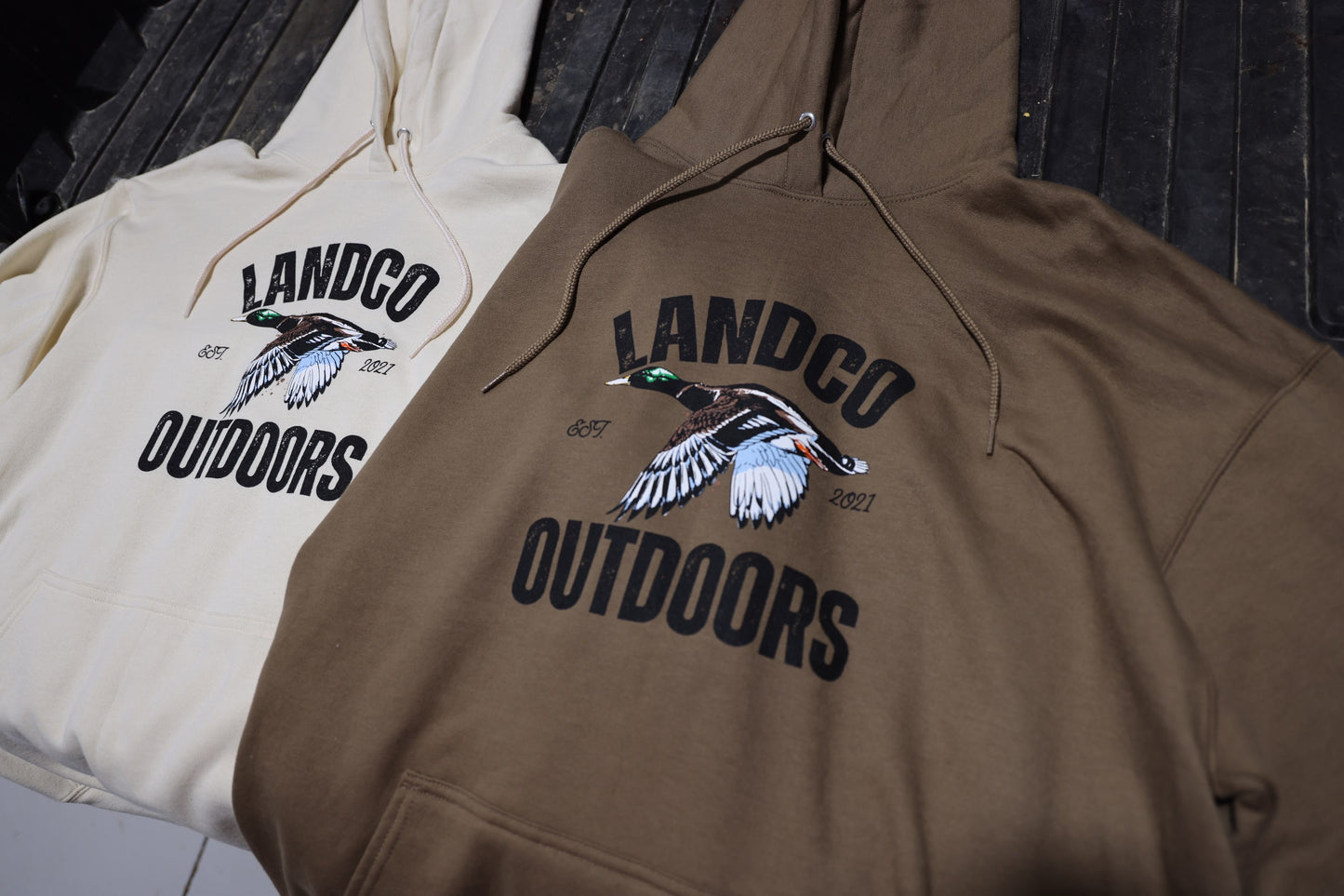 Woodland Brown Mallard Hoodie