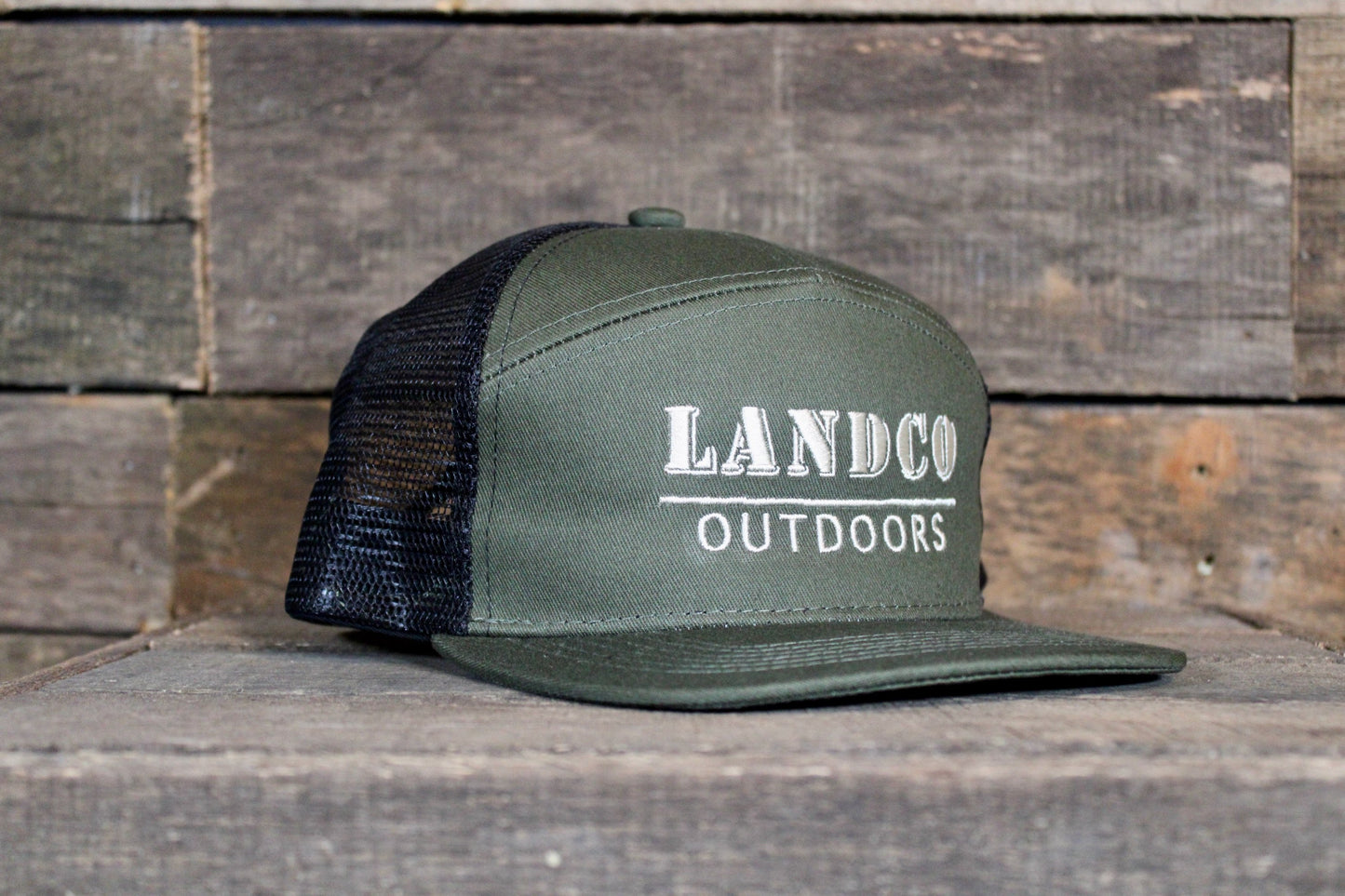 Timber Green 7 Panel