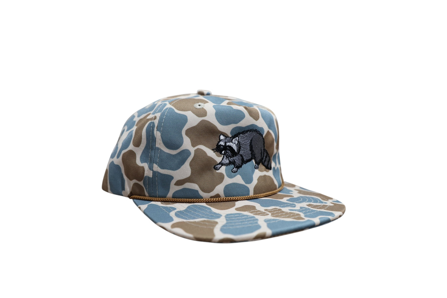 Pebble Raccoon Rope Hat