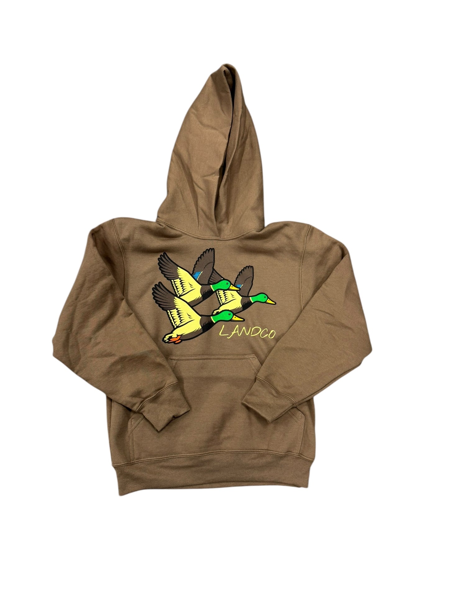 (YOUTH) Brown Triple Flight Hoodie