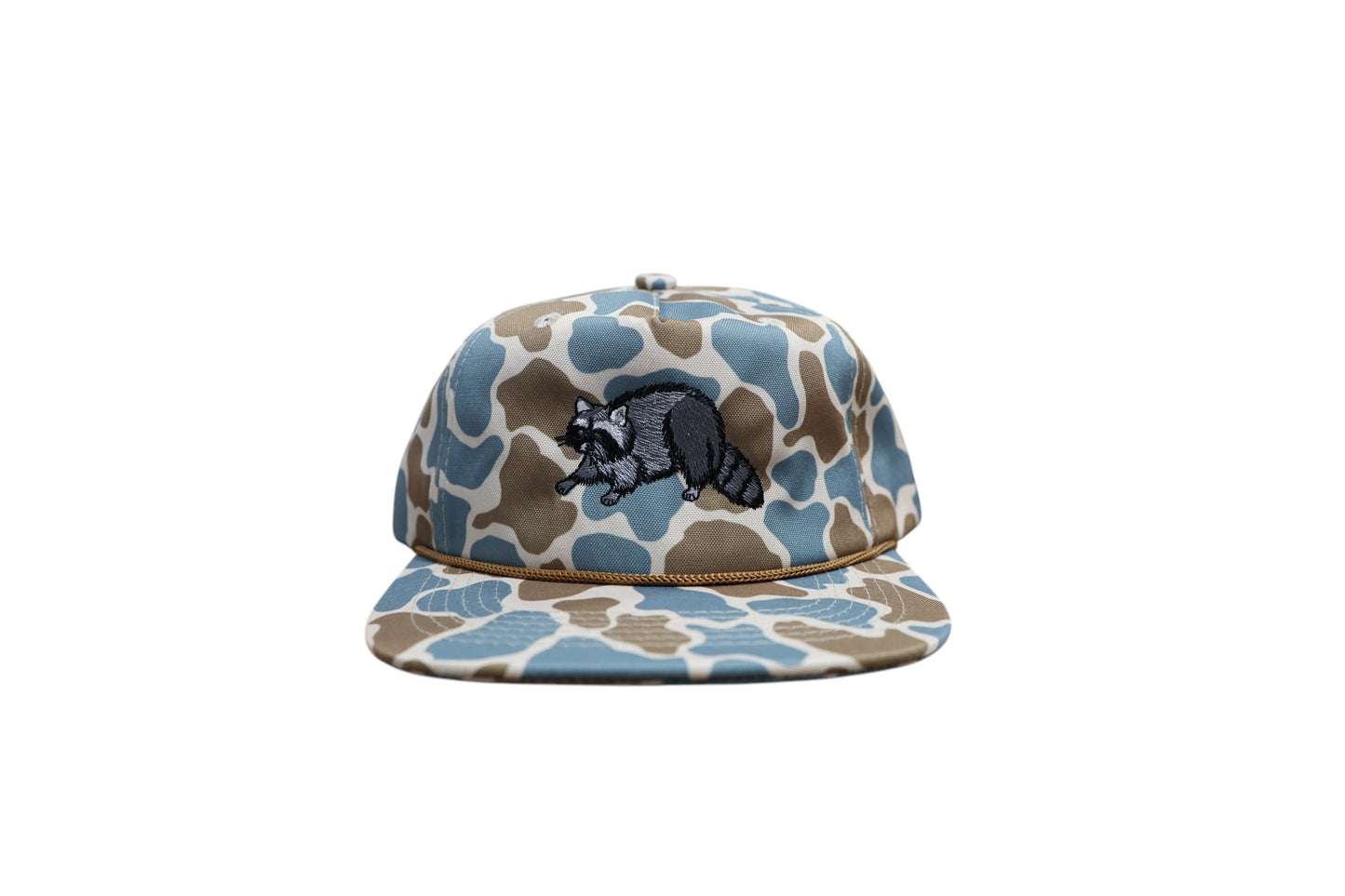 Pebble Raccoon Rope Hat