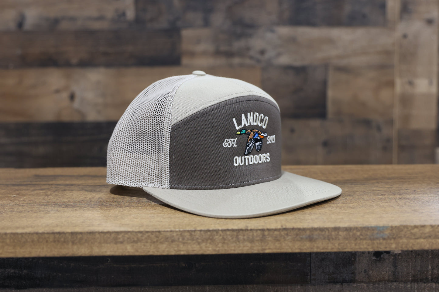 Brown / Khaki Mallard 7 Panel