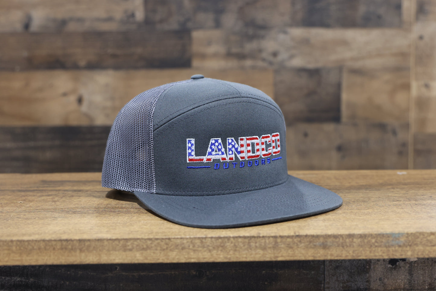 Charcoal USA 7 Panel