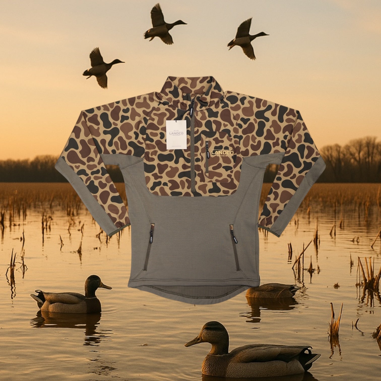 Duck Crosswind Half Zip – LANDCO Outdoors