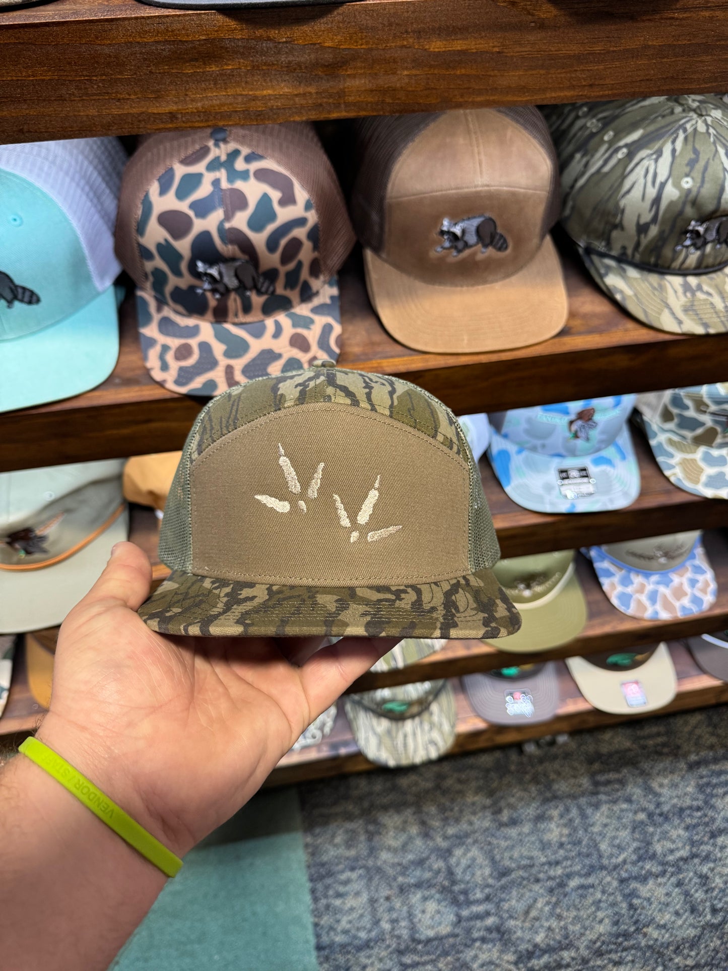 Turkey Tracks Bottomland 7 Panel