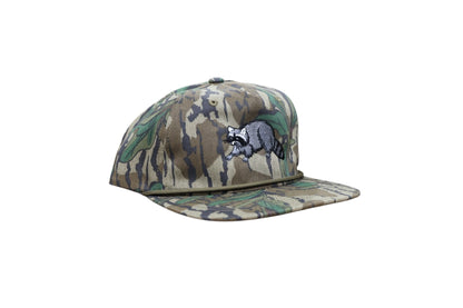 Greenleaf Raccoon Rope Hat