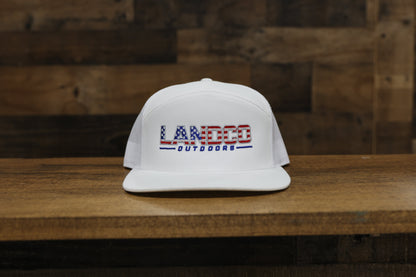 White USA 7 Panel