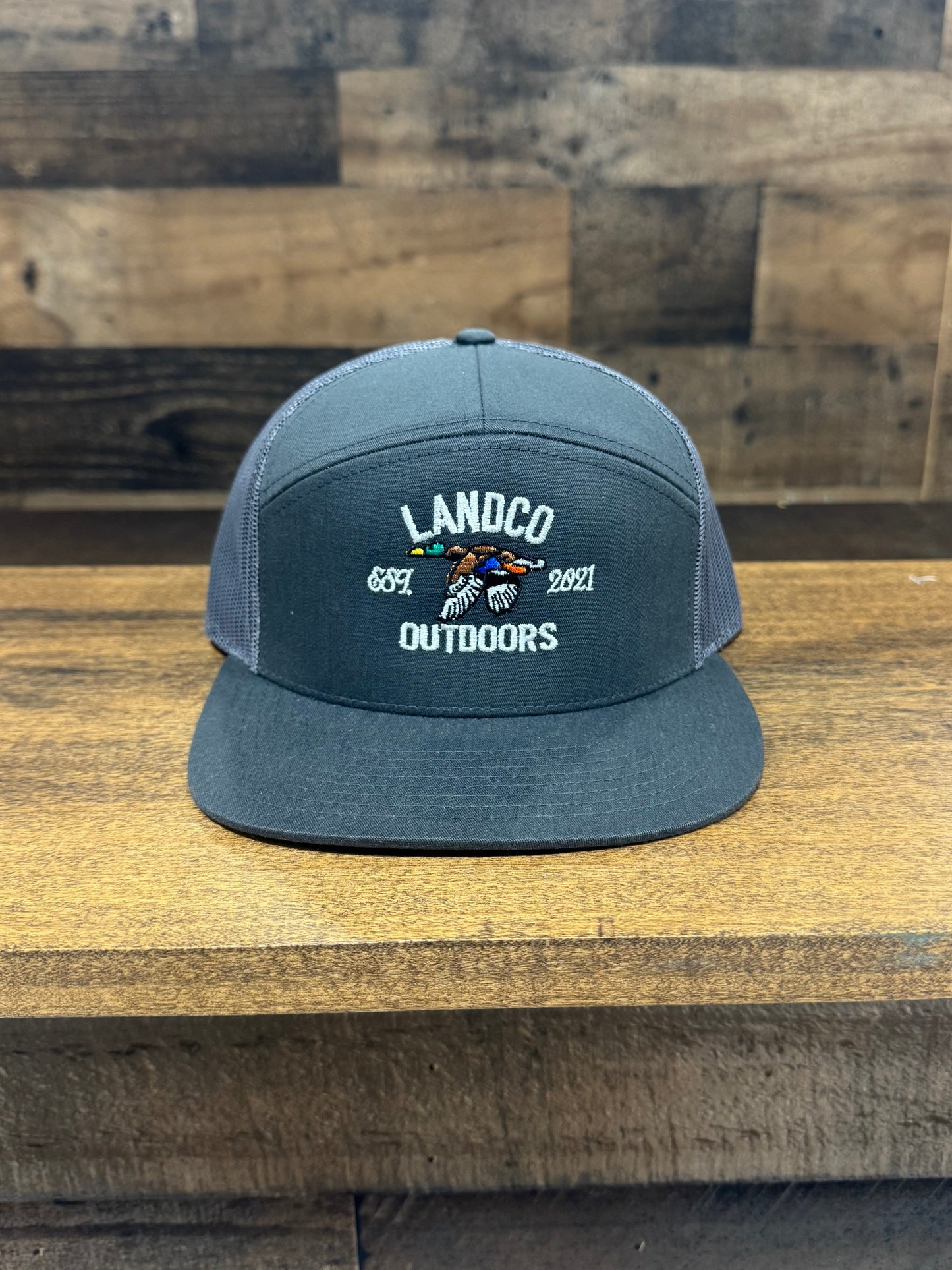 Charcoal Mallard 7 Panel