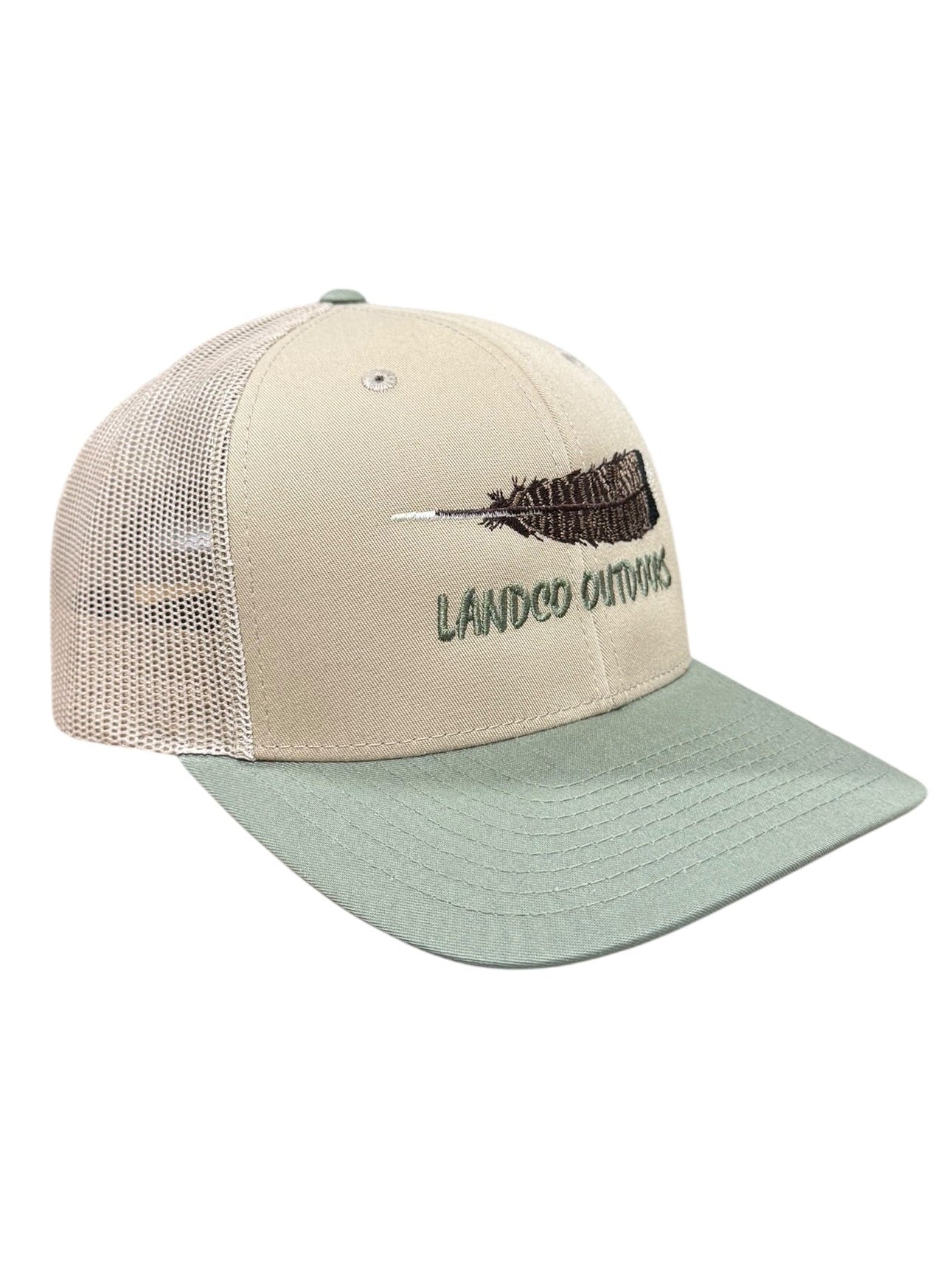 Khaki / Loden Feather