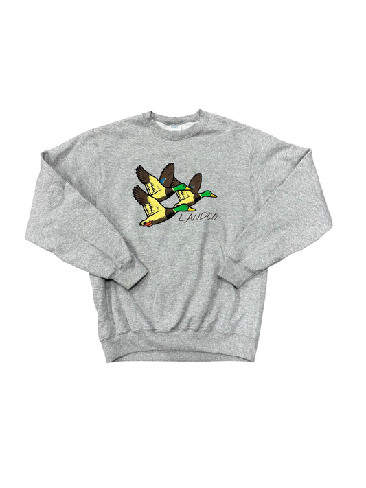Heather Triple Flight Crewneck