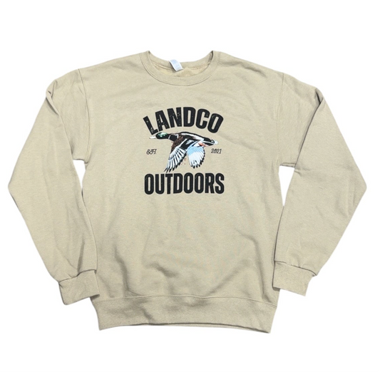 Khaki Mallard Crewneck