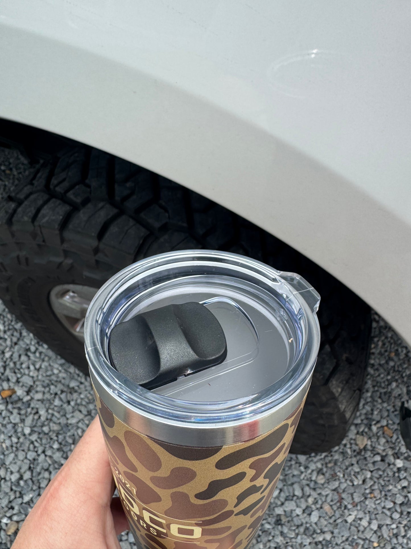 20 oz Camo Tumbler