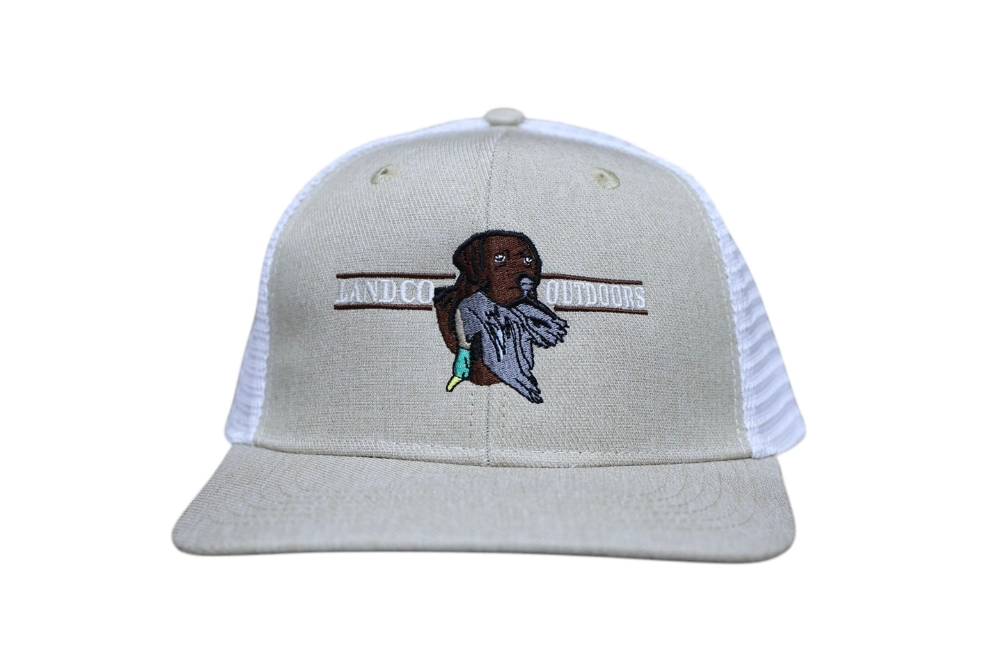 Khaki Duck Dog Trucker