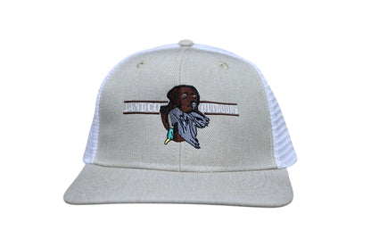 Khaki Duck Dog Trucker