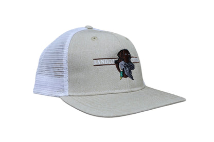 Khaki Duck Dog Trucker