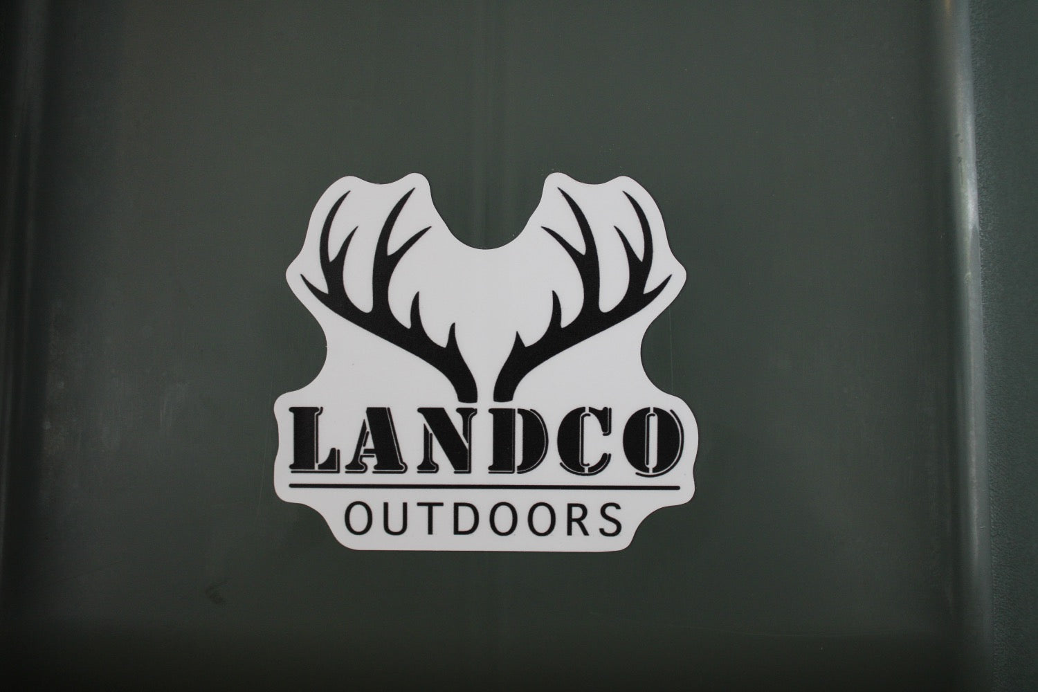 Buck Letrero Buck Logo Sticker – LANDCO Outdoors