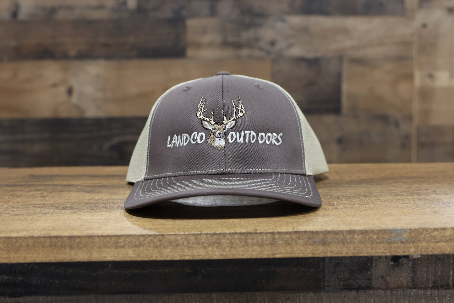 Brown 10 Pointer Trucker