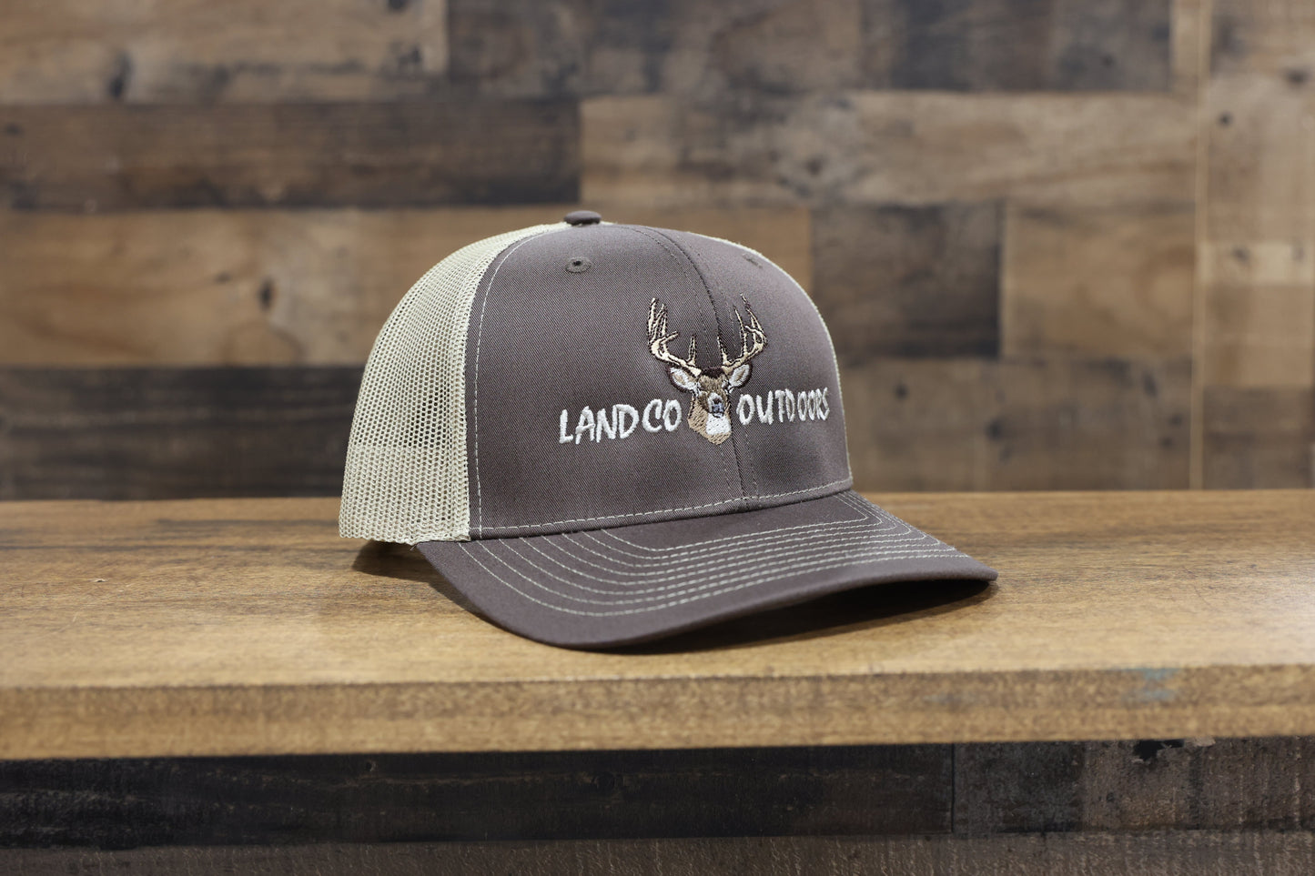 Brown 10 Pointer Trucker
