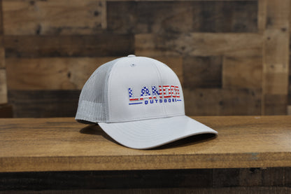 Light Grey USA Trucker
