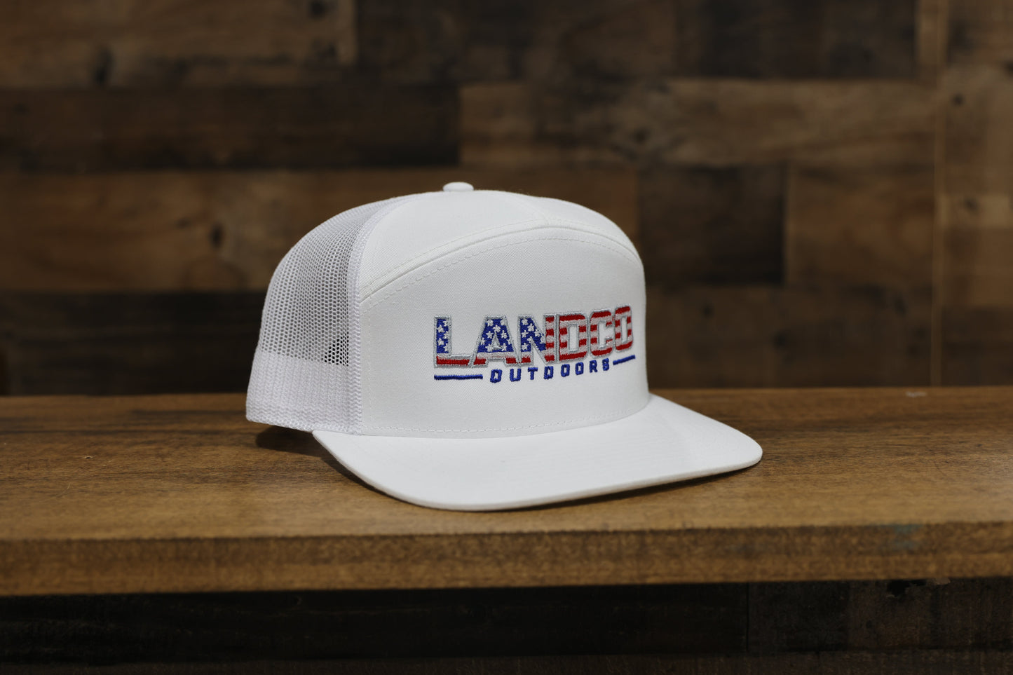 White USA 7 Panel