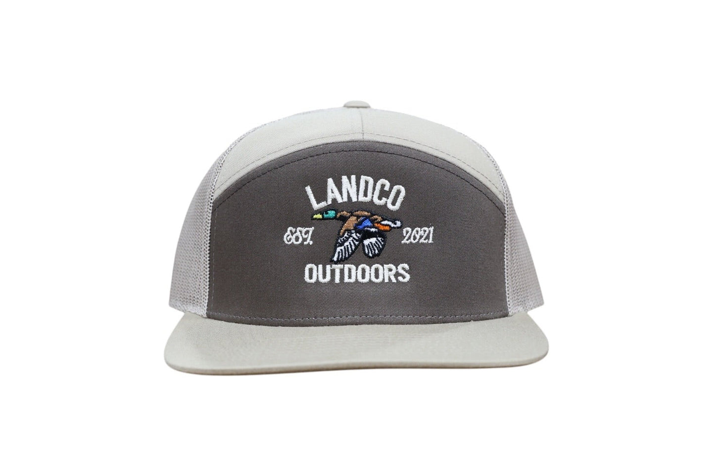 Brown / Khaki Mallard 7 Panel