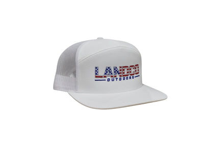 White USA 7 Panel