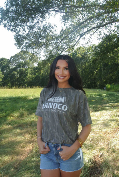 Feather Bottomland Washed Out Tee