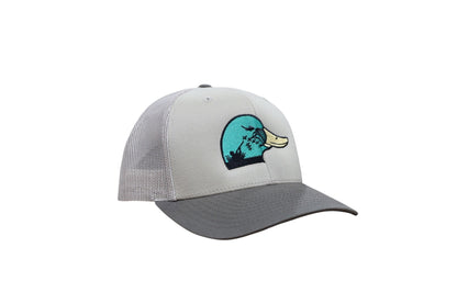 Khaki / Chocolate Duck Shooter Trucker