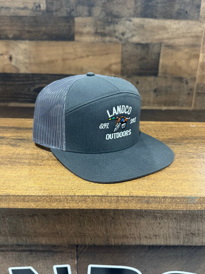 Charcoal Mallard 7 Panel