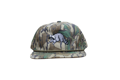 Greenleaf Raccoon Rope Hat