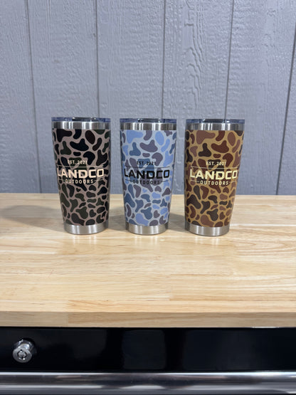 20 oz Camo Tumbler