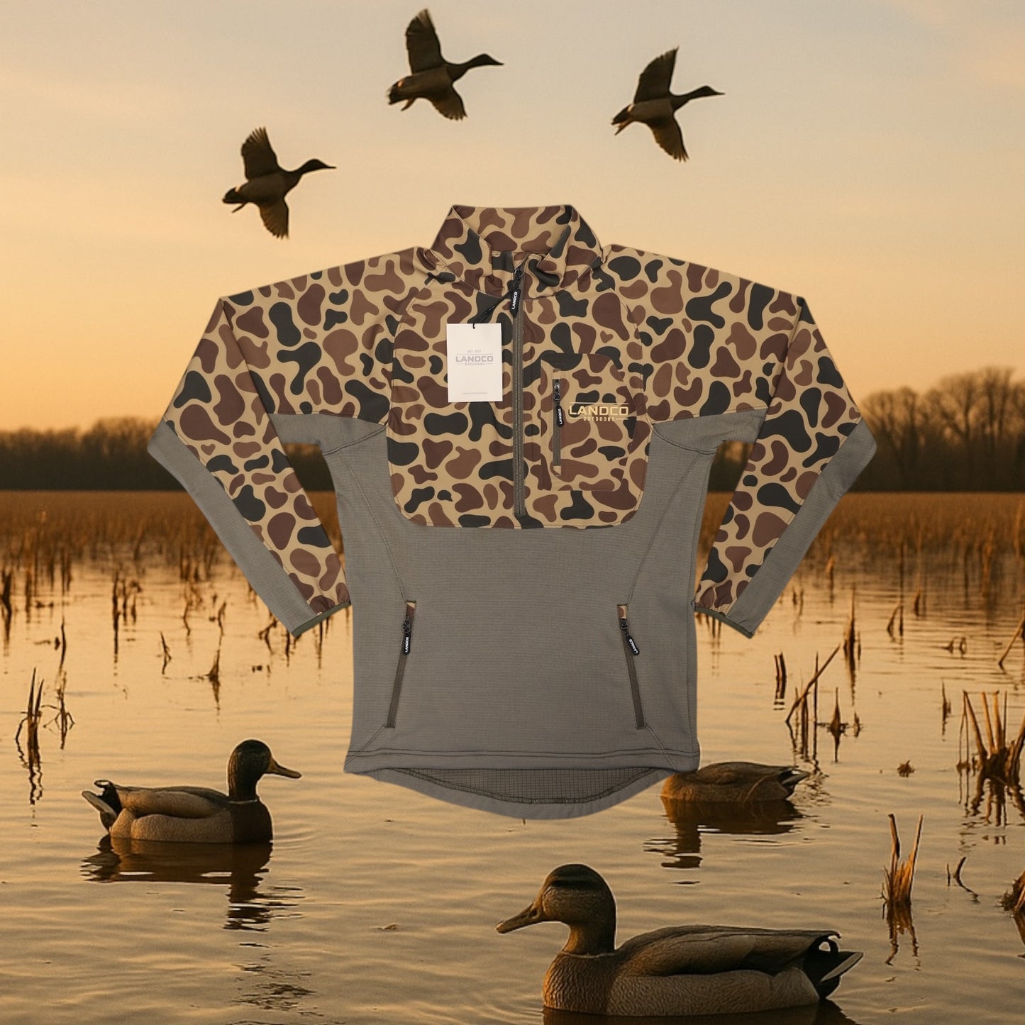 Duck Crosswind Half Zip