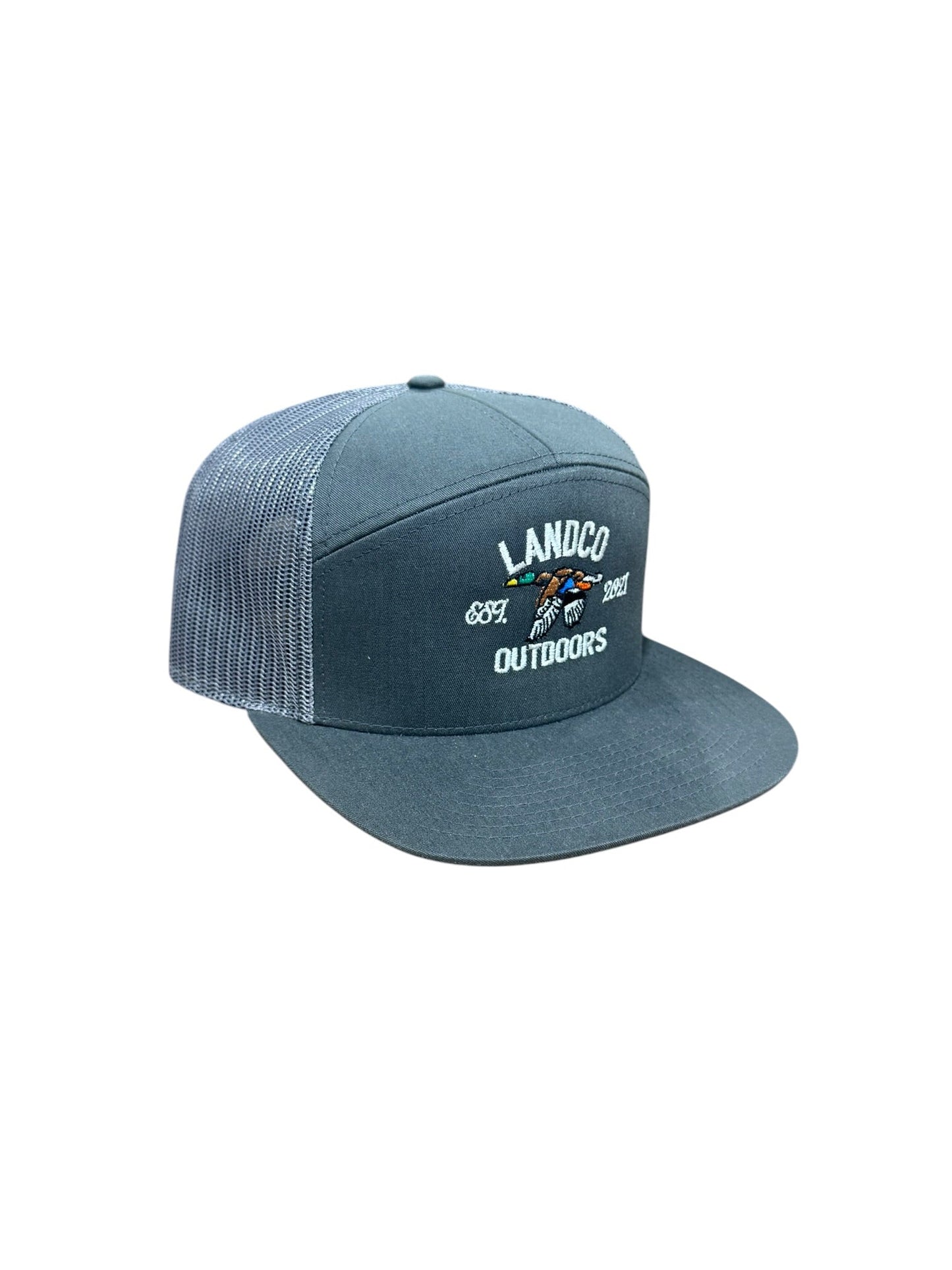 Charcoal Mallard 7 Panel