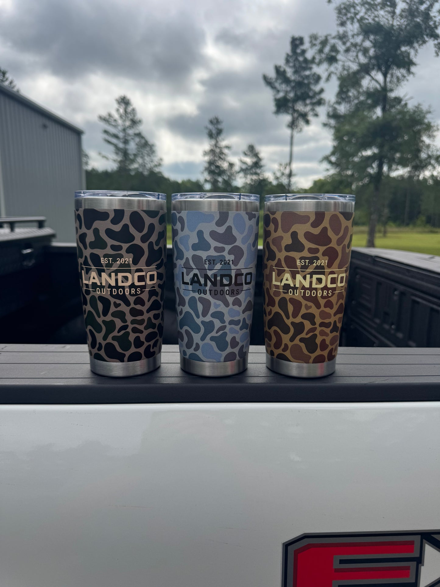 20 oz Camo Tumbler