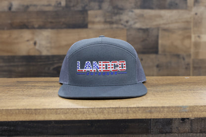 Charcoal USA 7 Panel