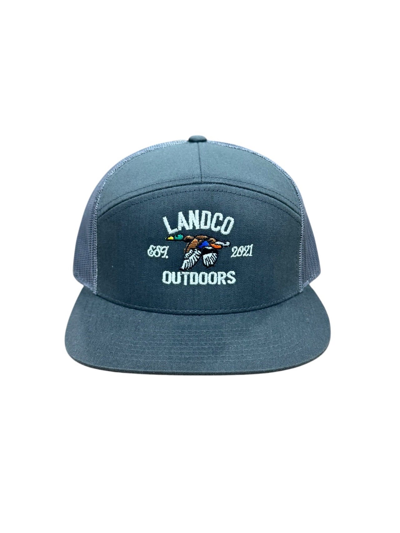 Charcoal Mallard 7 Panel