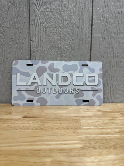 Camo License Plates