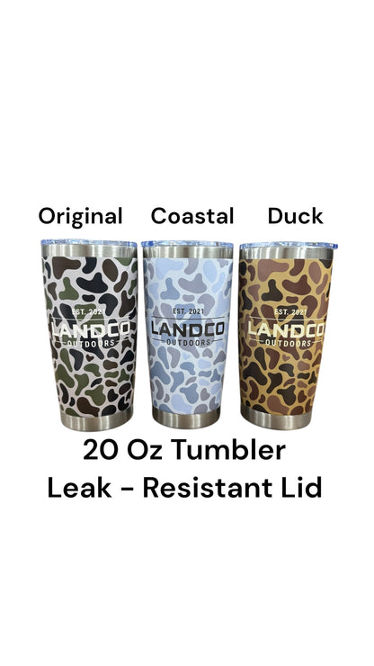 20 oz Camo Tumbler