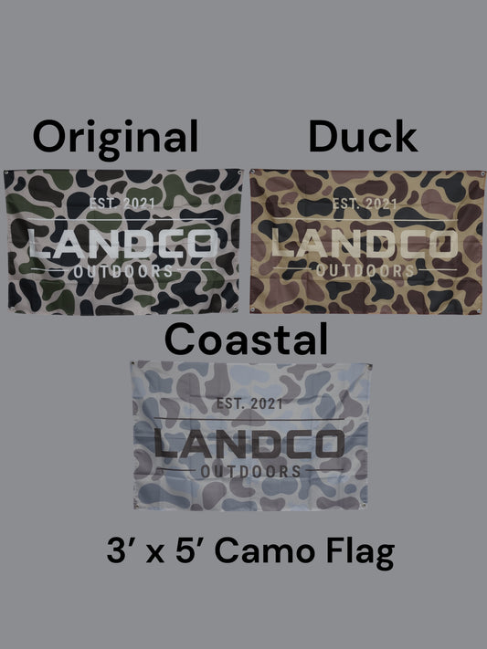 3’ x 5’ LANDCO Camo Flags