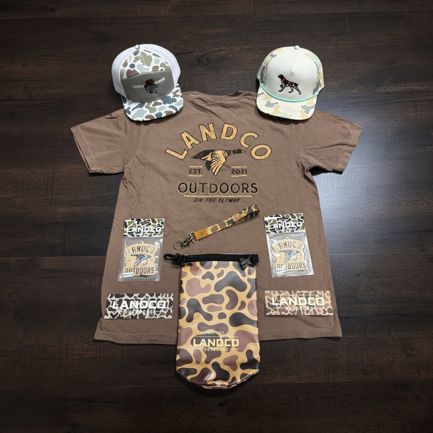 Espresso Flyway Tee Bundle